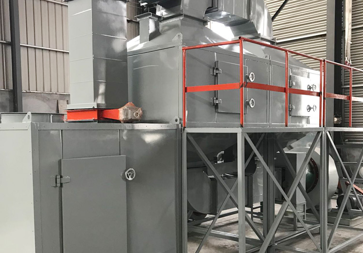 河北碧宇环保催化燃烧设备,催化燃烧设备装置-吸附脱附+催化燃烧设备 催化燃烧设备-催化燃烧设备装置